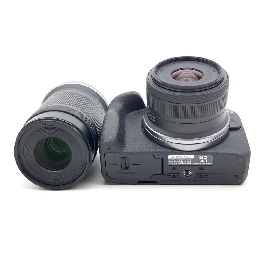 【美品】キヤノン EOS R50 ダブルズームキット ミラーレス カメラ 中古 中古】 【良品】 キヤノン EOS R50 ダブルズームキット ブラック