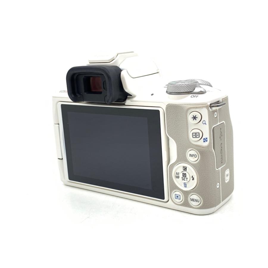 中古】 【並品】 キヤノン EOS Kiss M ボディ ホワイト : カメラの
