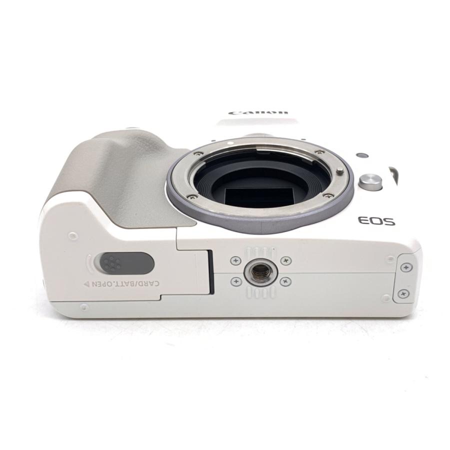 中古】 【並品】 キヤノン EOS Kiss M ボディ ホワイト : カメラの