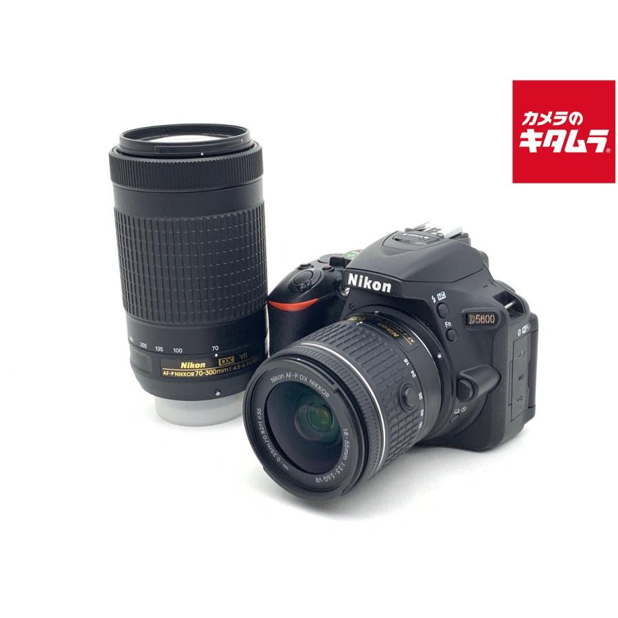 【Kitaji~】Nikon D5600 本体 ダブルズームキット 中古】 【良品】 ニコン D5600 ダブルズームキット : カメラのキタムラ