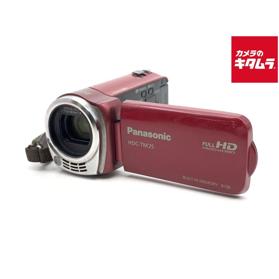 中古】 【並品】 パナソニック HDC-TM25 レッド : カメラのキタムラ
