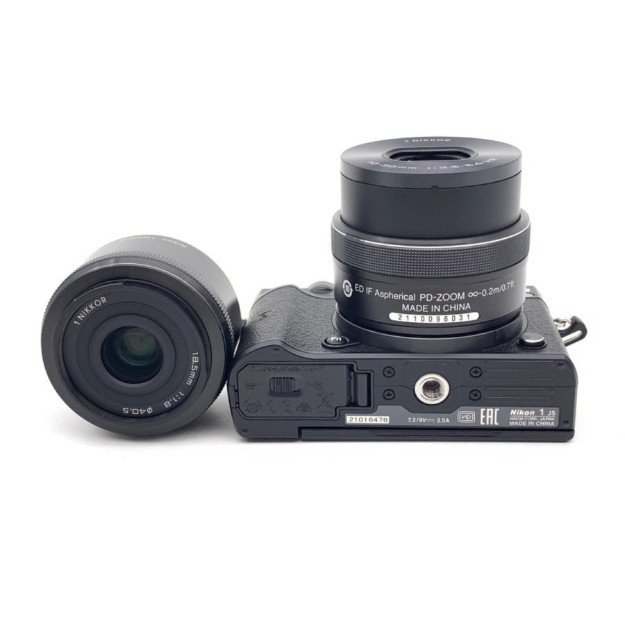 中古】 【良品】 ニコン Nikon1 J5 ダブルレンズキット ブラック