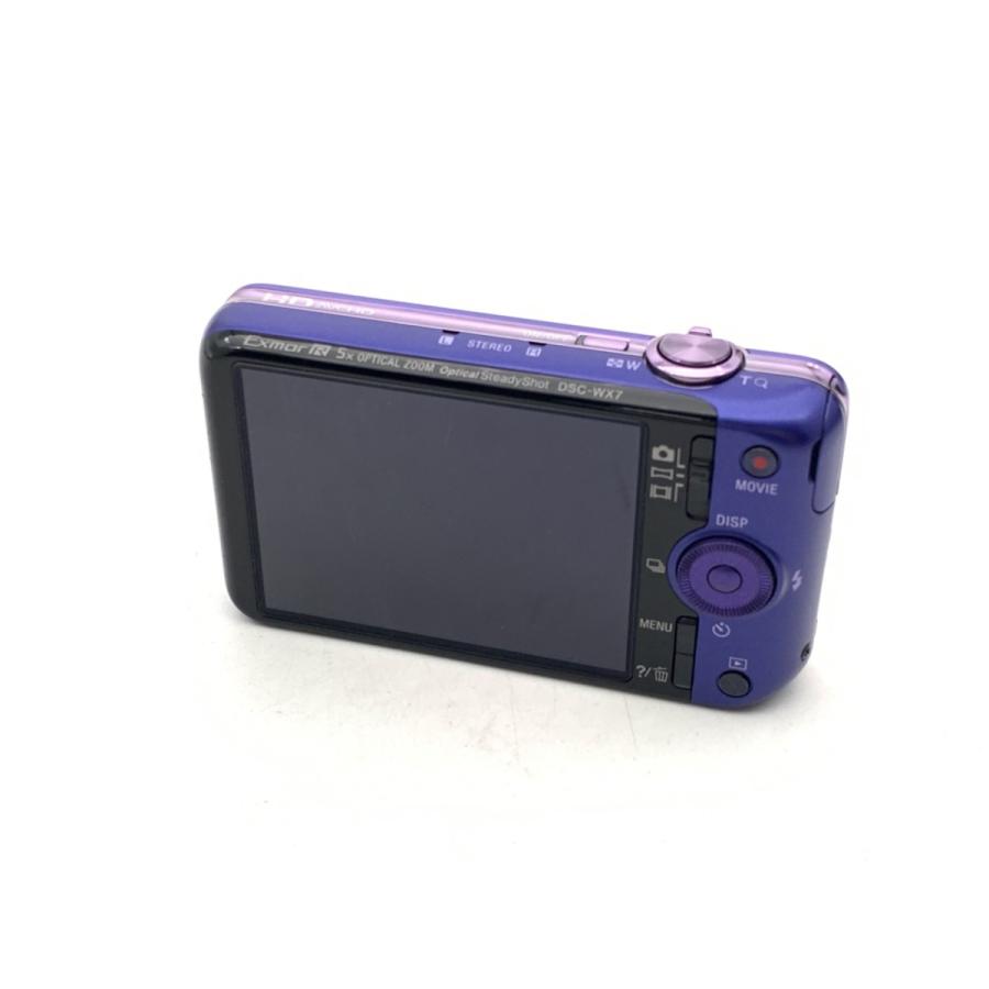 中古】 【並品】 ソニー Cyber-shot DSC-WX7 ブルー : カメラの