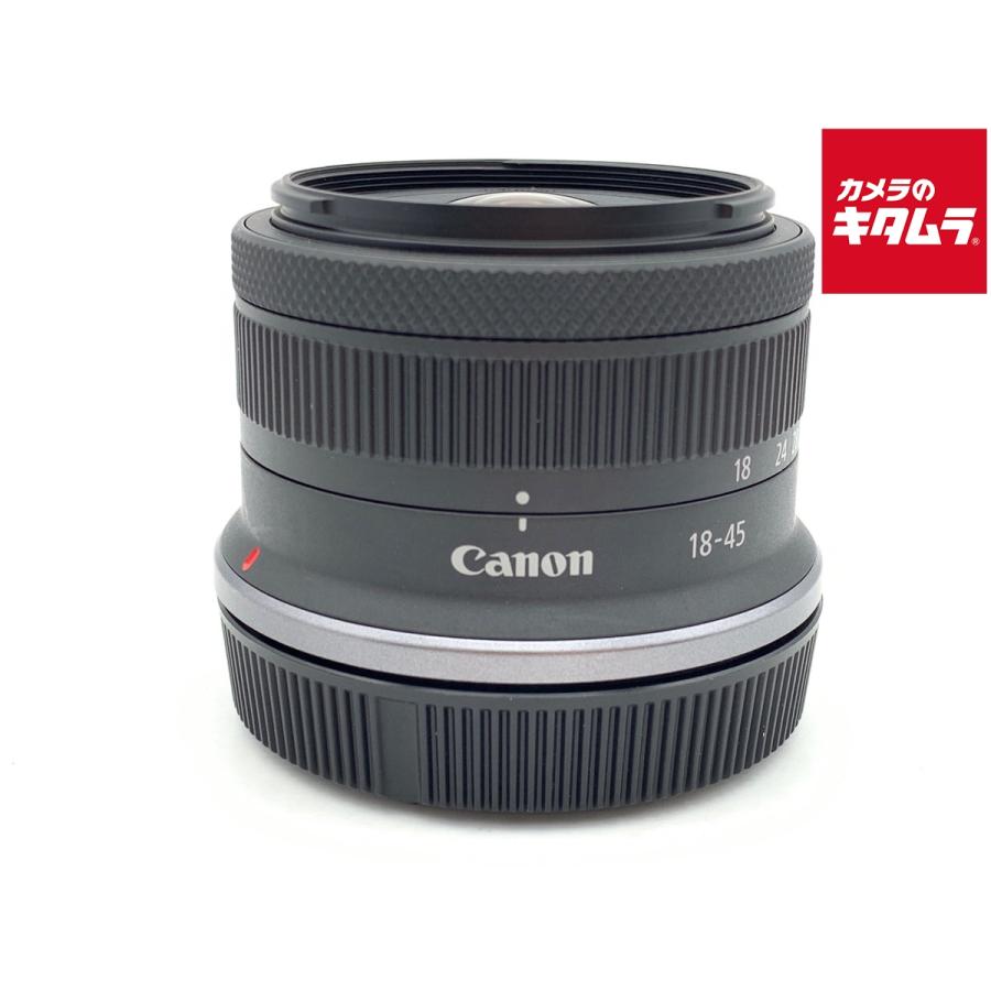 中古　Canon RF 18-45mm ズームレンズ 中古】 【良品】 キヤノン RF-S18-45mm F4.5-6.3 IS STM : カメラの