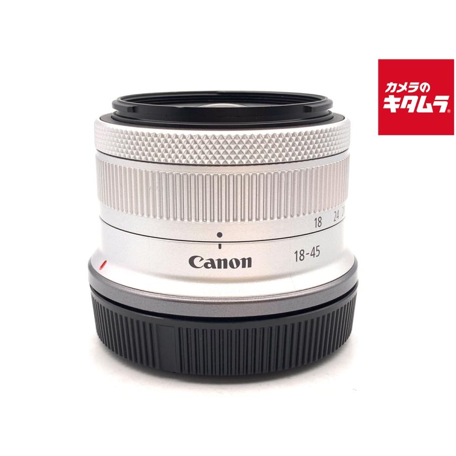 中古　Canon RF 18-45mm ズームレンズ 中古】 【良品】 キヤノン RF-S18-45mm F4.5-6.3 IS STM : カメラの
