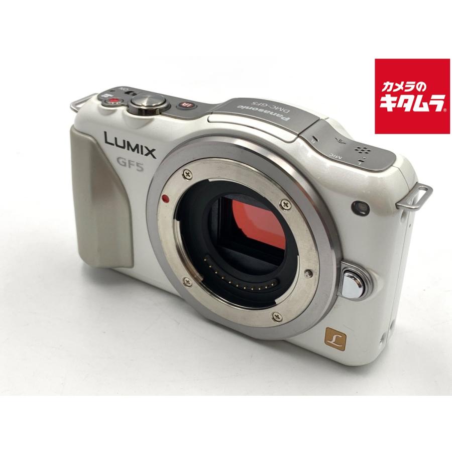 Panasonic（パナソニック） 【中古】 【並品】 LUMIX DMC-GF5-W ボディ