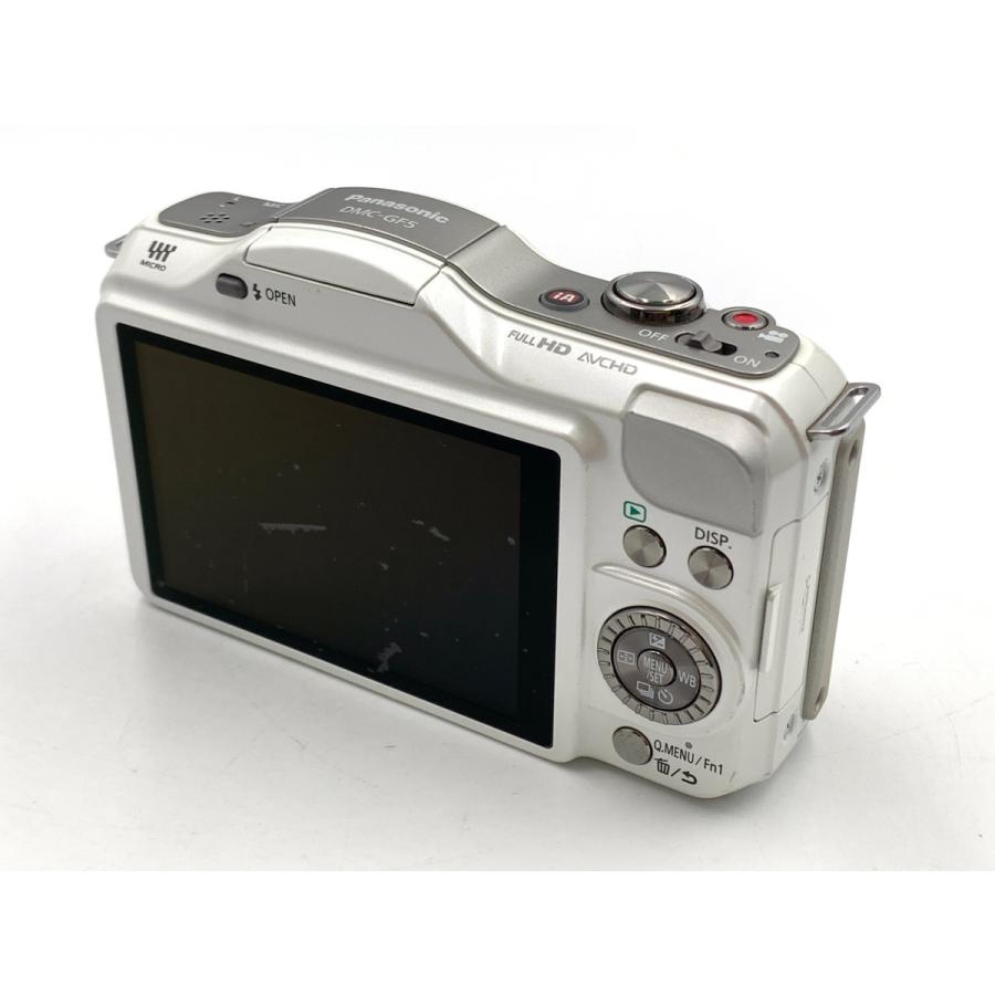 【中古】 【並品】 パナソニック LUMIX DMC-GF5-W ボディ シェルホワイトの画像