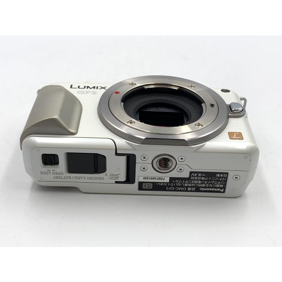 【中古】 【並品】 パナソニック LUMIX DMC-GF5-W ボディ シェルホワイトの画像