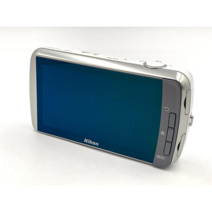 中古】 【良品】 ニコン COOLPIX S800c WH ホワイト : カメラの