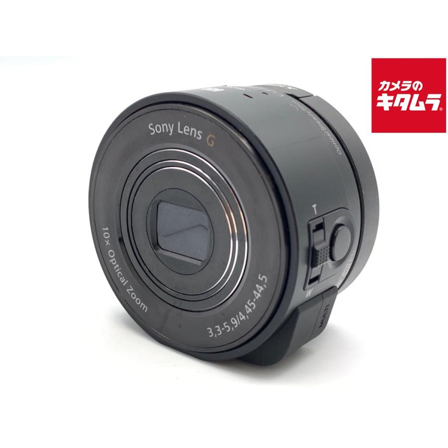 中古】 【良品】 ソニー Cyber-shot DSC-QX10 B ブラック : カメラの 