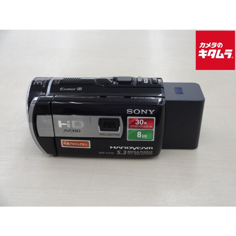 ソニー SONY HDビデオカメラ Handycam PJ210 ブラック 【公式通販】