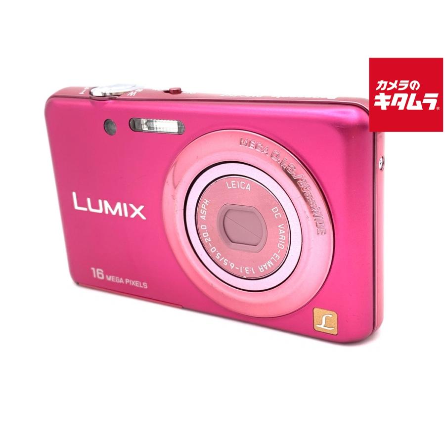 中古】 【並品】 パナソニック LUMIX DMC-FH7 パッションピンク