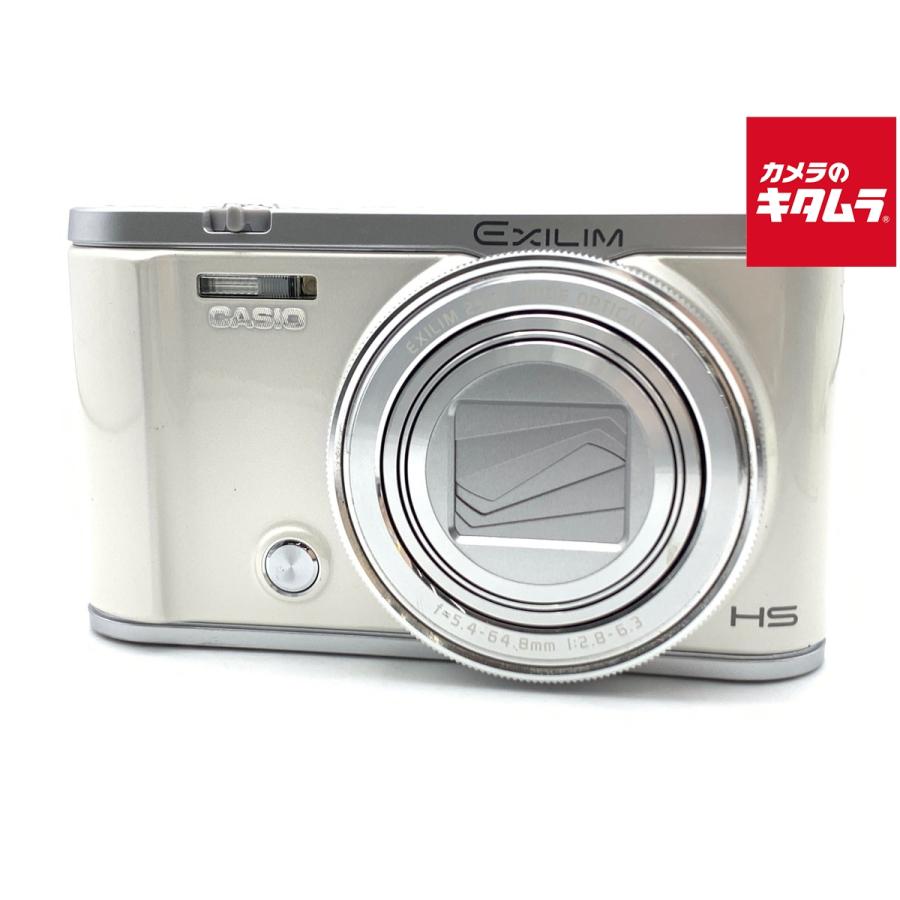 中古】 【並品】 カシオ EXILIM EX-ZR3200 WE ホワイト : カメラの