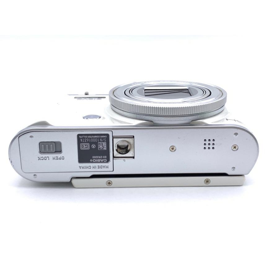 中古】 【並品】 カシオ EXILIM EX-ZR3200 WE ホワイト : カメラの