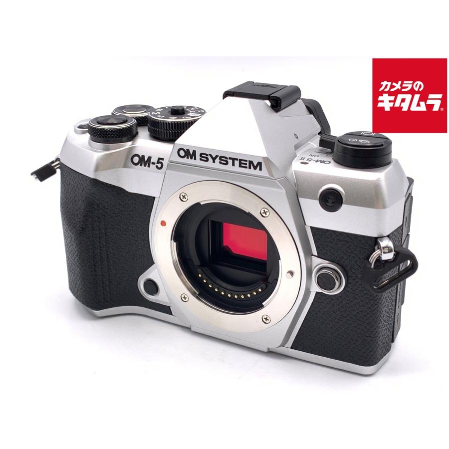 OM SYSTEM OM-5 Mark II ボディ シルバー　美品　即購入OK 中古】 【美品】 OM SYSTEM OM-5 Mark II ボディ シルバー : カメラの