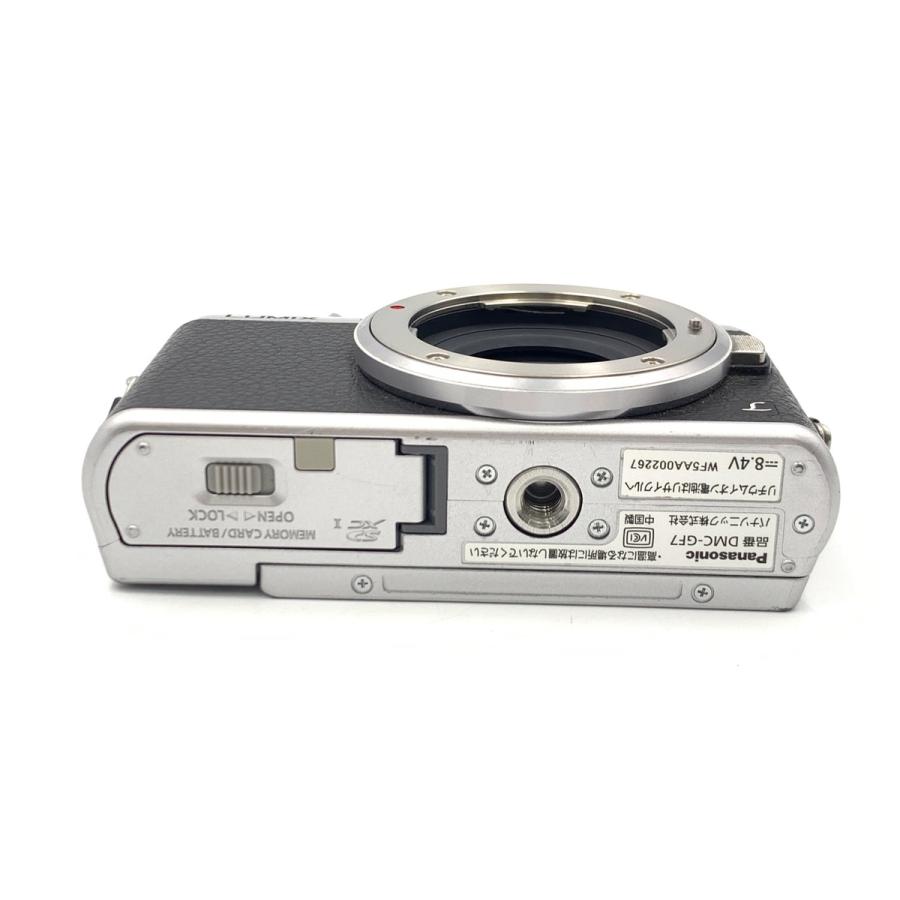中古】 【並品】 パナソニック DMC-GF7 ボディ シルバー : カメラの