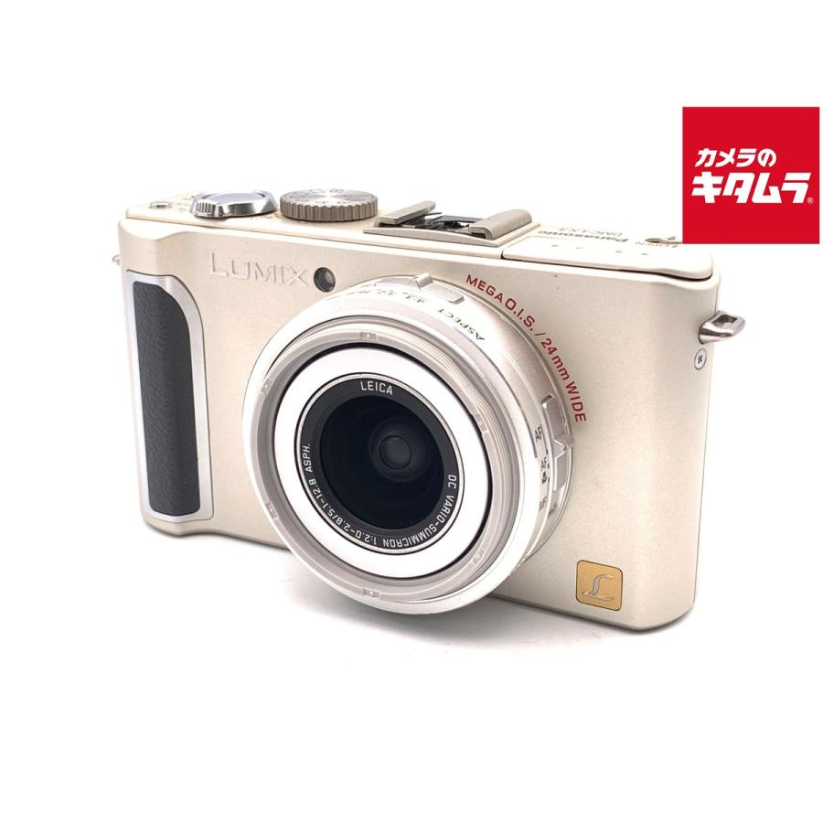 中古】 【良品】 パナソニック LUMIX DMC-LX3-S シルバー : カメラの