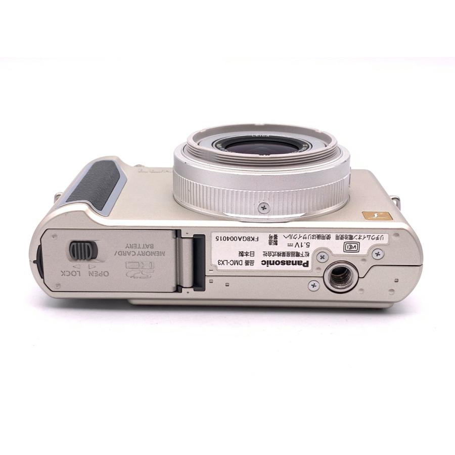 中古】 【良品】 パナソニック LUMIX DMC-LX3-S シルバー : カメラの