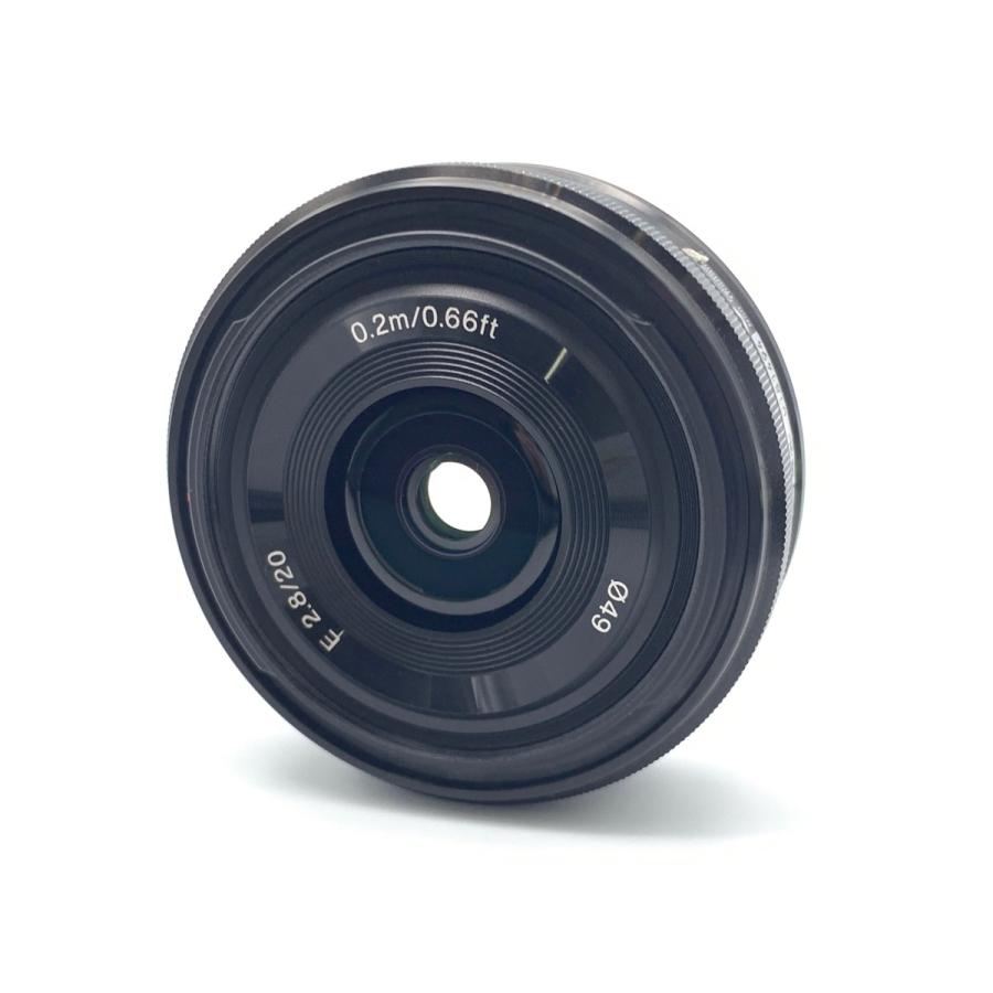 【中古】SEL20F28 SONY E-mount用 SONY（ソニー） 【中古】 【並品】 E 20mm F2.8 [SEL20F28] : カメラの