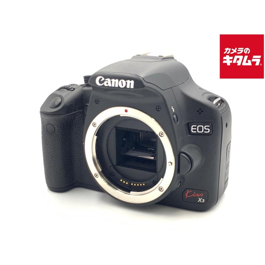 Canon EOS デジタル一眼レフ 本体 レンズキット　kiss x3 中古】 【並品】 キヤノン EOS Kiss X3 ボディ : カメラのキタムラ