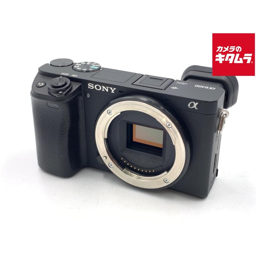 中古　美品　ソニー α6400 ボディ ブラック [ILCE-6400 B] SONY（ソニー） 【中古】 【良品】 α6400 ボディ ブラック [ILCE-6400