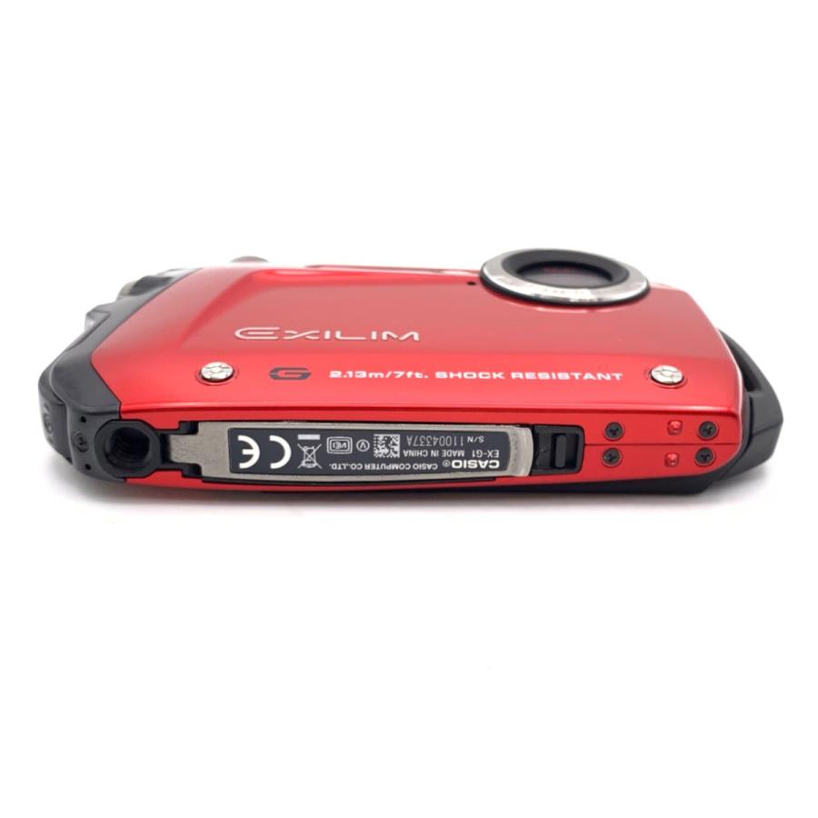 中古】 【難あり品】 カシオ EXILIM G EX-G1 レッド : カメラの