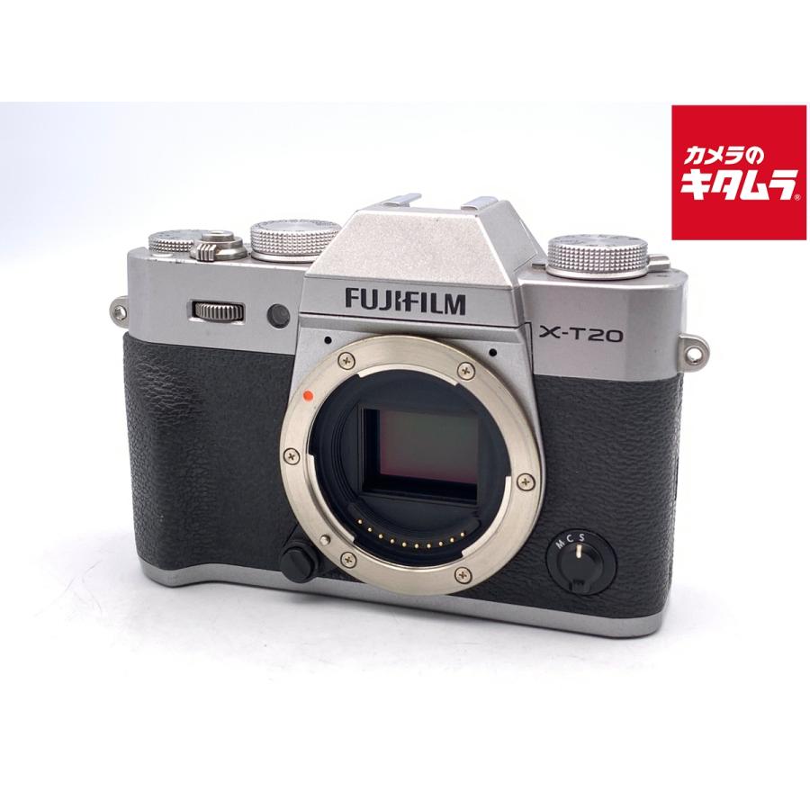 【中古】富士フィルム(FUJIFILM) X-T20 ボディ シルバー FUJIFILM（フジフイルム） 【中古】 【並品】 X-T20 ボディ シルバー