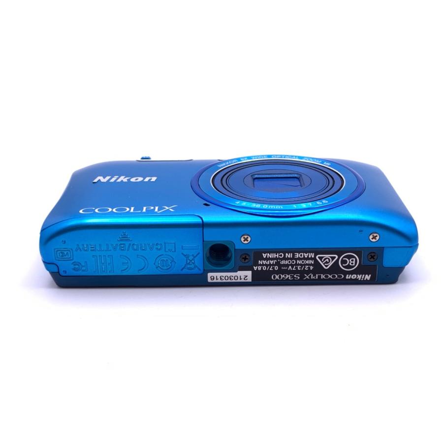 【訳あり品】Nikon COOLPIX S3600 コバルトブルー 中古】 【難あり品】 ニコン COOLPIX S3600 BL コバルトブルー
