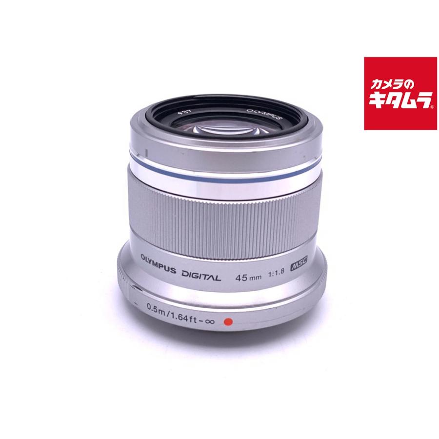 中古】 【良品】 オリンパス M.ZUIKO DIGITAL 45mm F1.8 シルバー