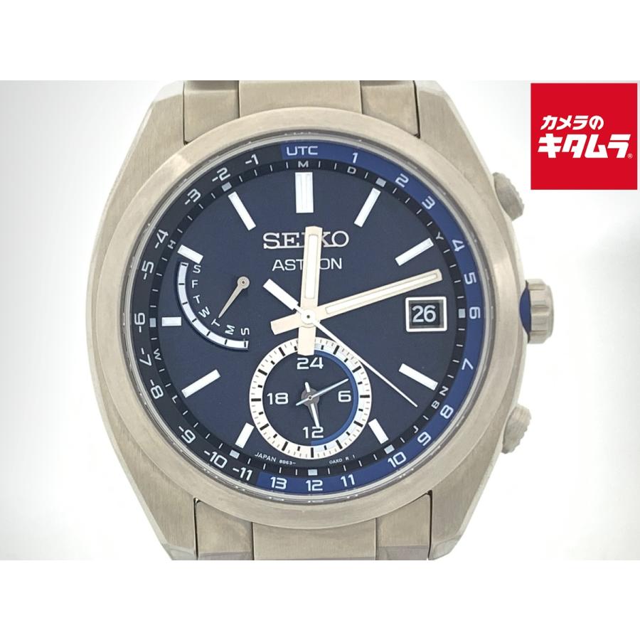 中古】 【並品】 セイコー アストロン ブルー SBXY013/8B63-0BA0