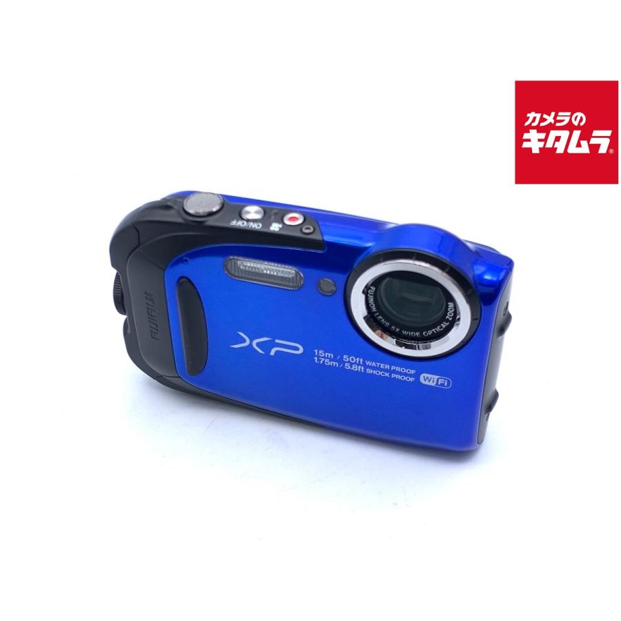 中古】 【良品】 フジフイルム FinePix XP80 ブルー : カメラの