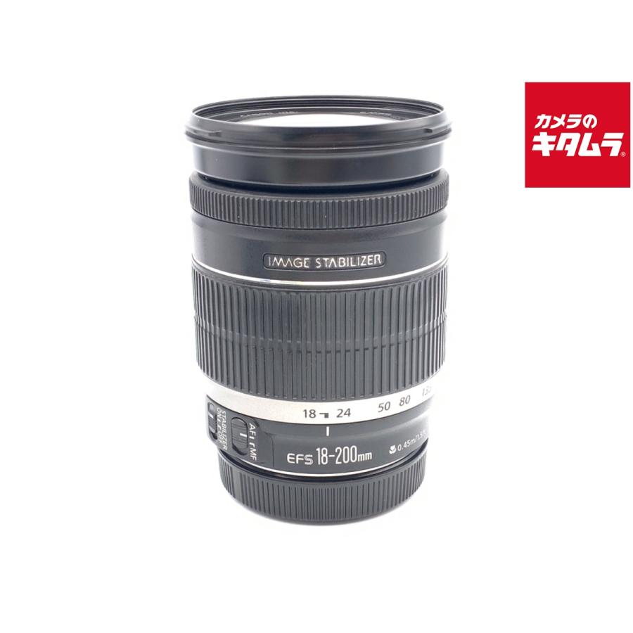 中古】 【難あり品】 キヤノン EF-S18-200mm F3.5-5.6 IS : カメラの 