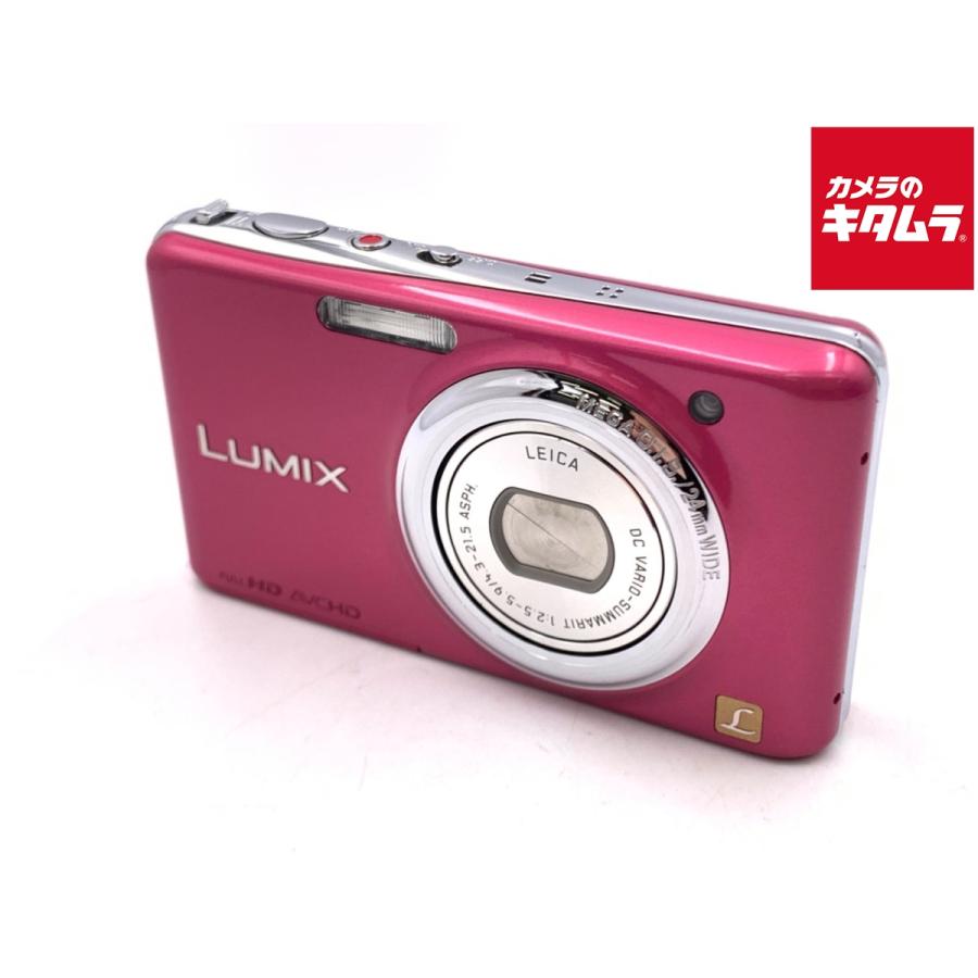 中古】 【難あり品】 パナソニック LUMIX DMC-FX77 グラマラスピンク