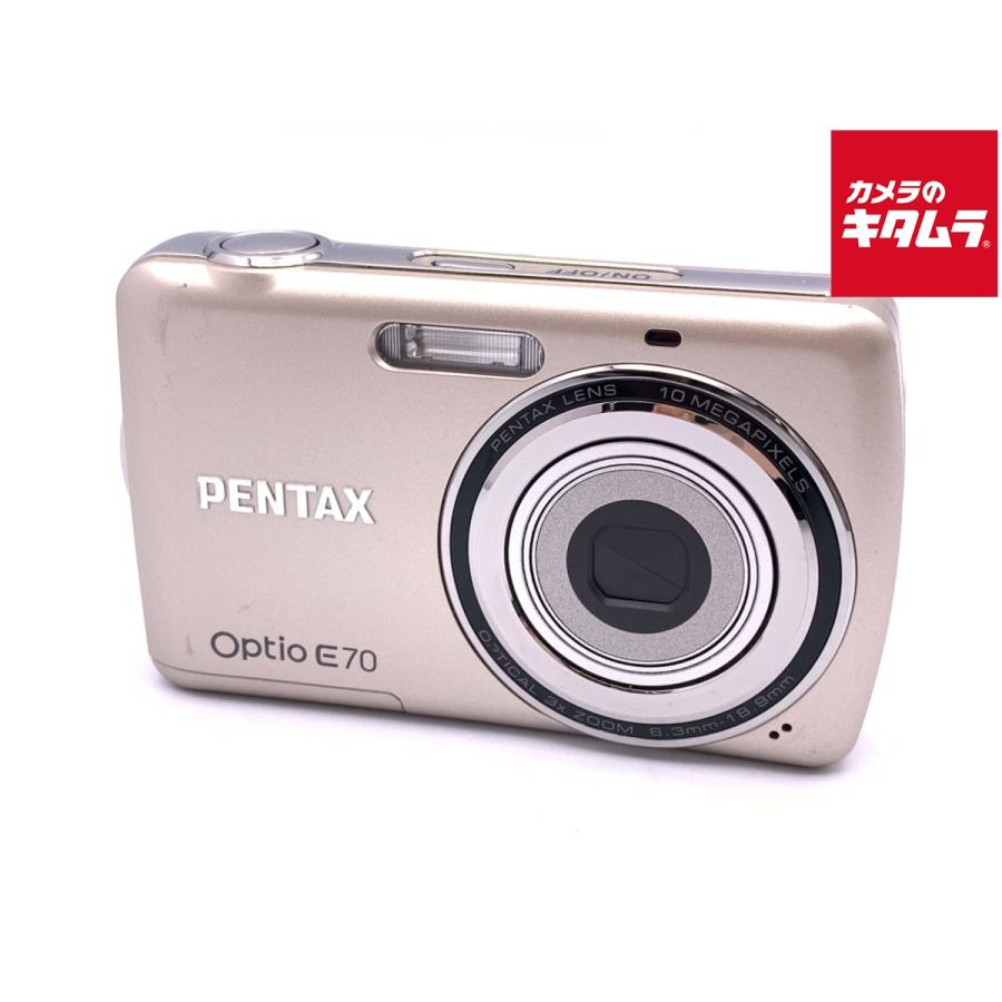 ペンタックス 【中古】 【並品】 デジタルカメラ OptioE70 : カメラの