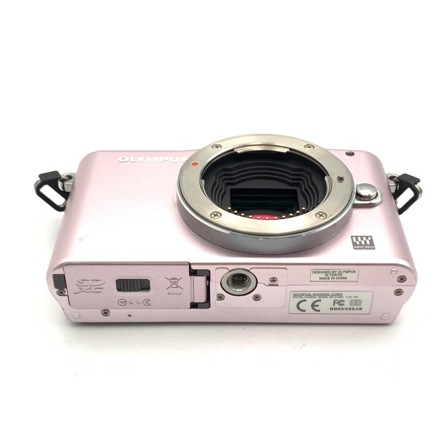 中古】 【並品】 オリンパス PEN mini E-PM1 ボディ ピンク : カメラの