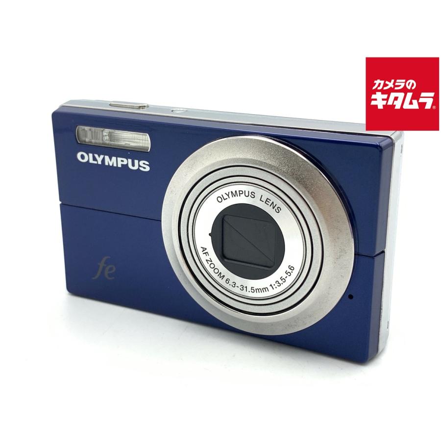 中古】 【難あり品】 オリンパス FE-5010(ブルー)【1200万画素