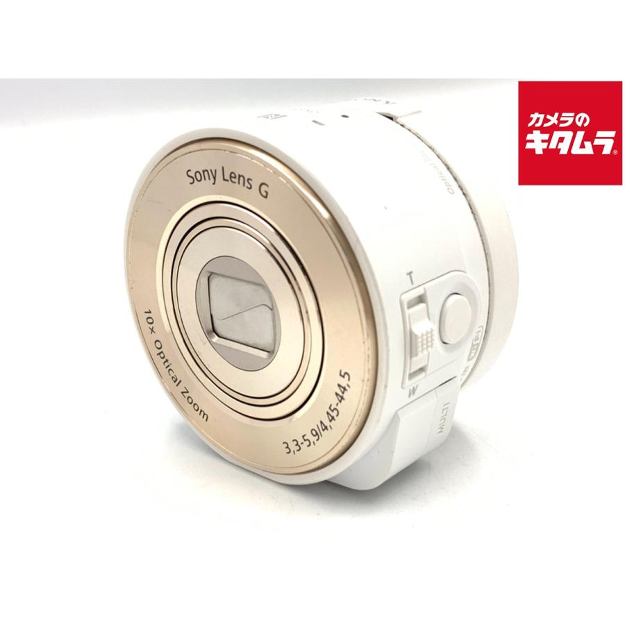 中古】 【並品】 ソニー Cyber-shot DSC-QX10 W ホワイト : カメラの 