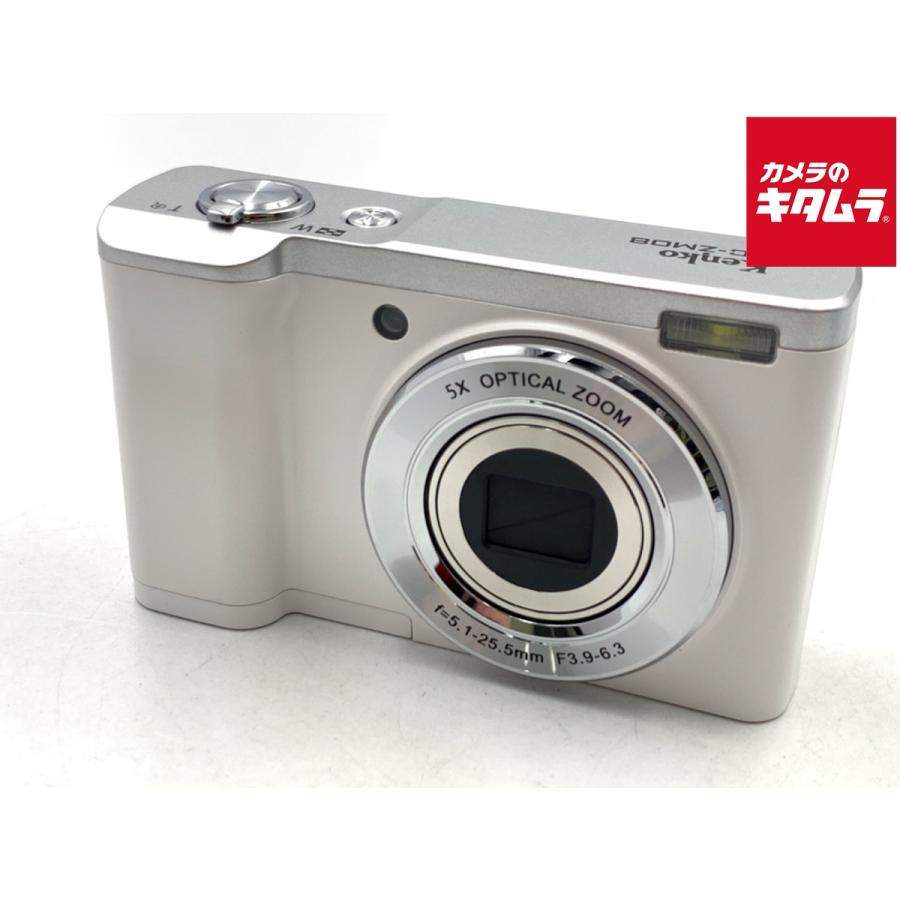中古】 【美品】 ケンコー デジタルカメラ KC-ZM08 ホワイト : カメラ