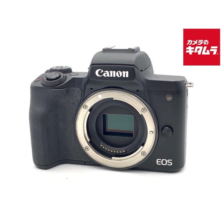 中古】 【並品】 キヤノン EOS Kiss M ボディ ブラック : カメラの