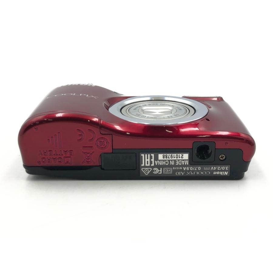 中古】 【難あり品】 ニコン COOLPIX A10 レッド : カメラのキタムラ