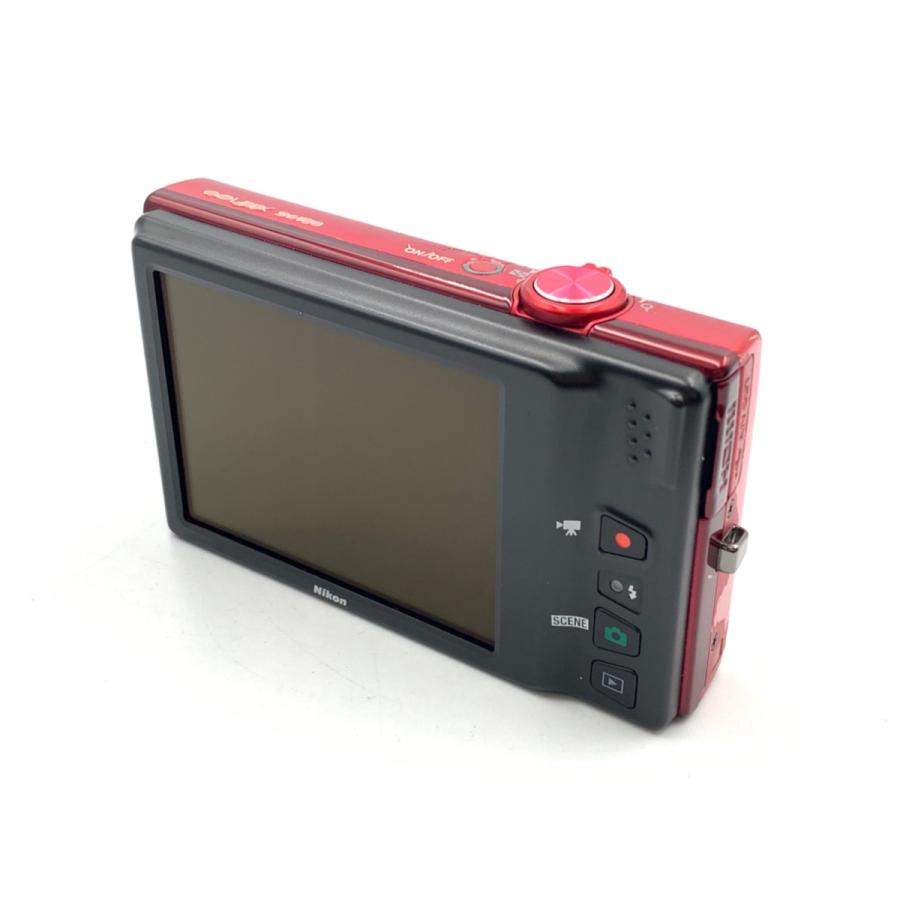 中古】 【難あり品】 ニコン COOLPIX S6100 スーパーレッド : カメラの