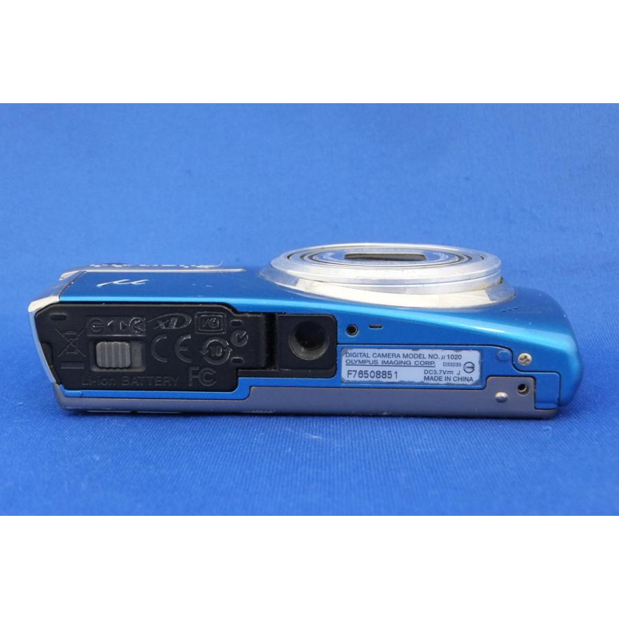 中古】 【並品】 オリンパス μ1020 ロイヤルブルー 中古】 【並