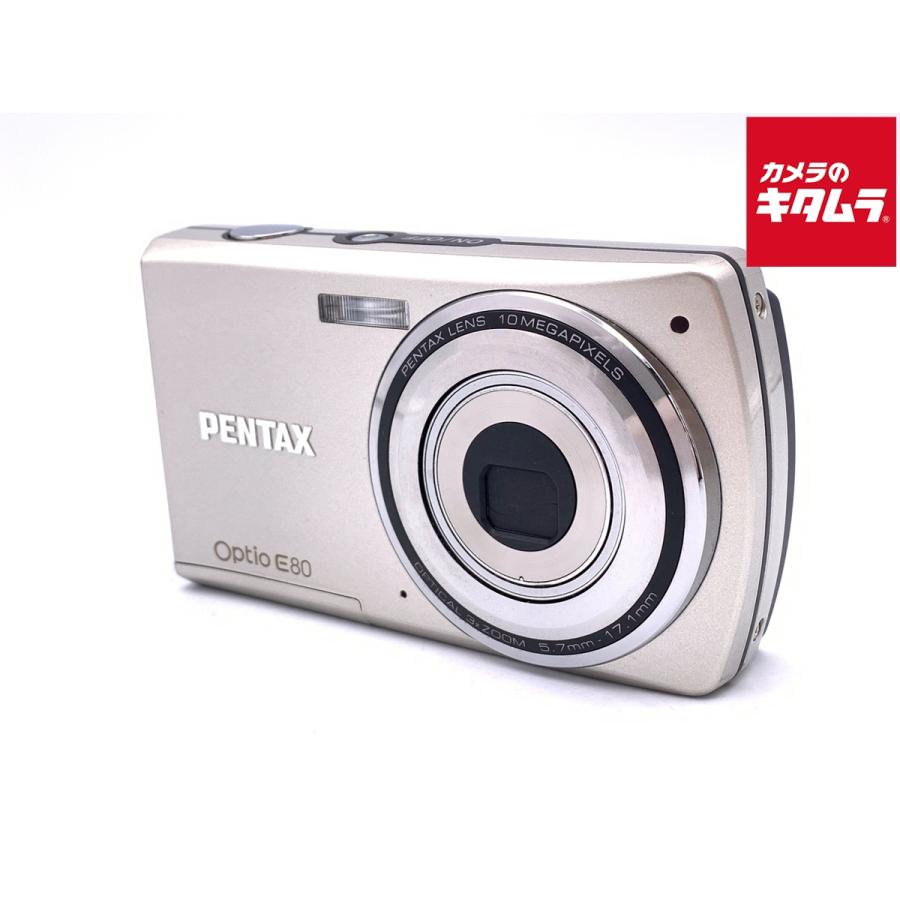 中古】 【並品】 ペンタックス OptioE80 シルバー : カメラのキタムラ