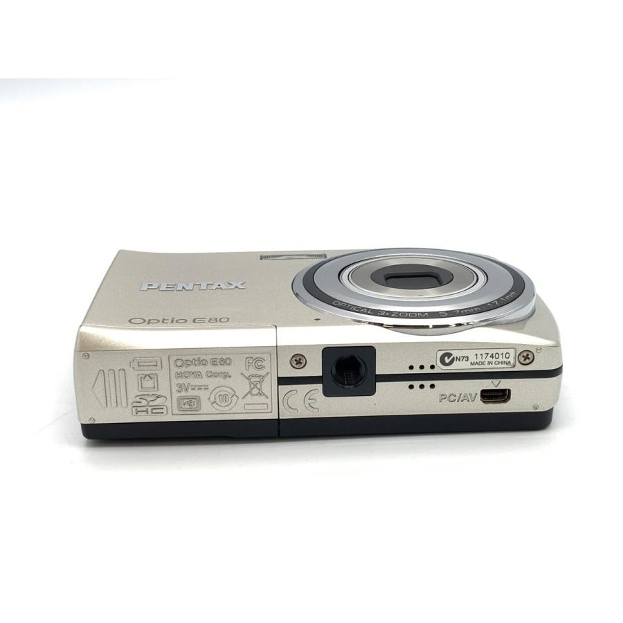 中古】 【並品】 ペンタックス OptioE80 シルバー : カメラのキタムラ