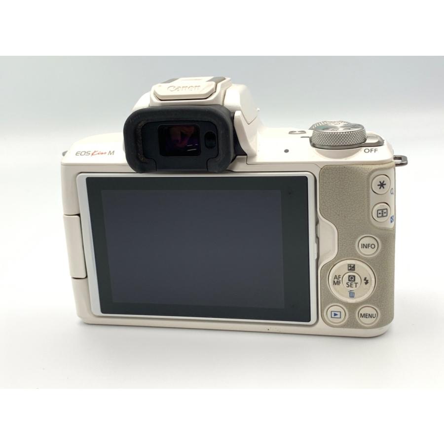 中古】 【美品】 キヤノン EOS Kiss M ボディ ホワイト 【ミラー