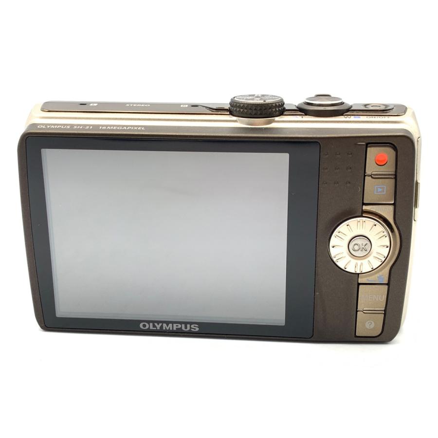 中古】 【良品】 オリンパス SH-21 シャンパンゴールド : カメラの