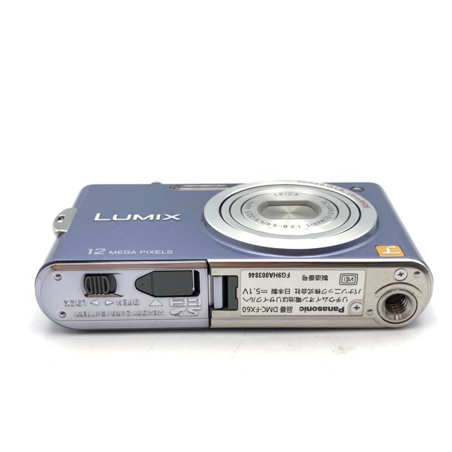 中古】 【並品】 パナソニック LUMIX DMC-FX60-A ラベンダーブルー