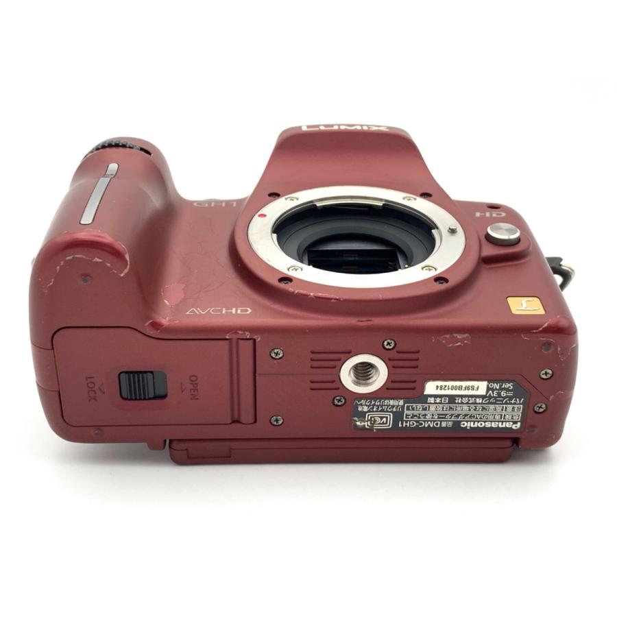 【中古】 【難あり品】 パナソニック DMC-GH1 ボディ レッドの画像