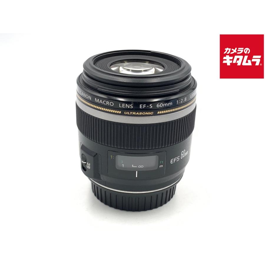 中古】 【並品】 キヤノン EF-S60mm F2.8 マクロ USM : カメラの