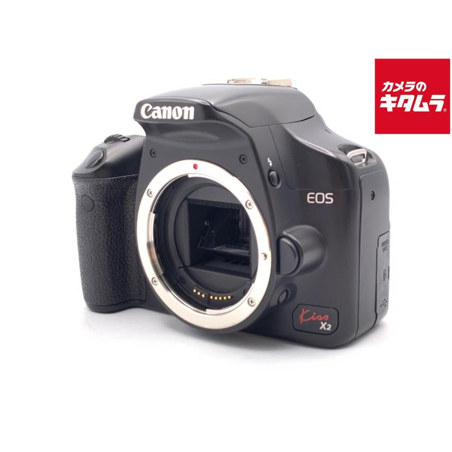 良品中古 EOS Kiss X2 ブラック ボディ M000 Canon - 良品中古 EOS Kiss X2 ブラック ボディ M000の通販 by すぐ